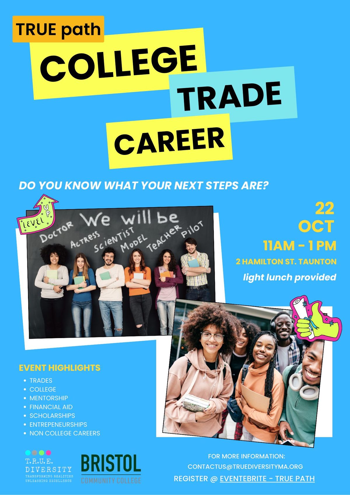 TRUE Path: College, Trade, Career Workshop