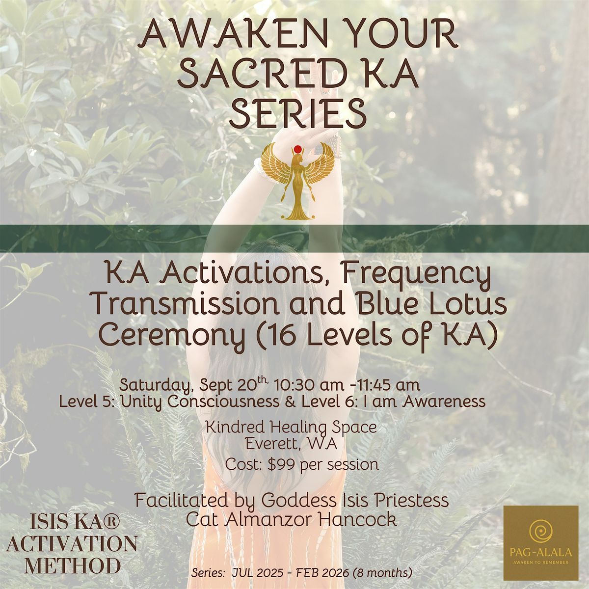 Awaken Your Sacred Ka Series: Unity Consciousness + I Am Awareness