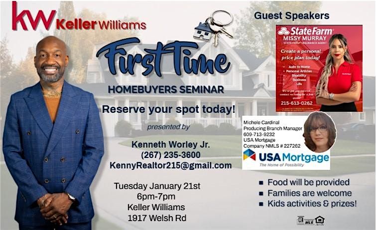 First Time Home Buyers Seminar with Realtor Kenny Worley