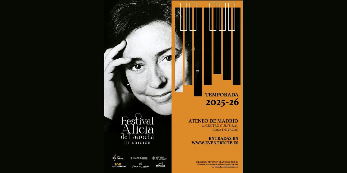 III Edici\u00f3n del FESTIVAL ALICIA DE LARROCHA . TR\u00cdO CANDOR.