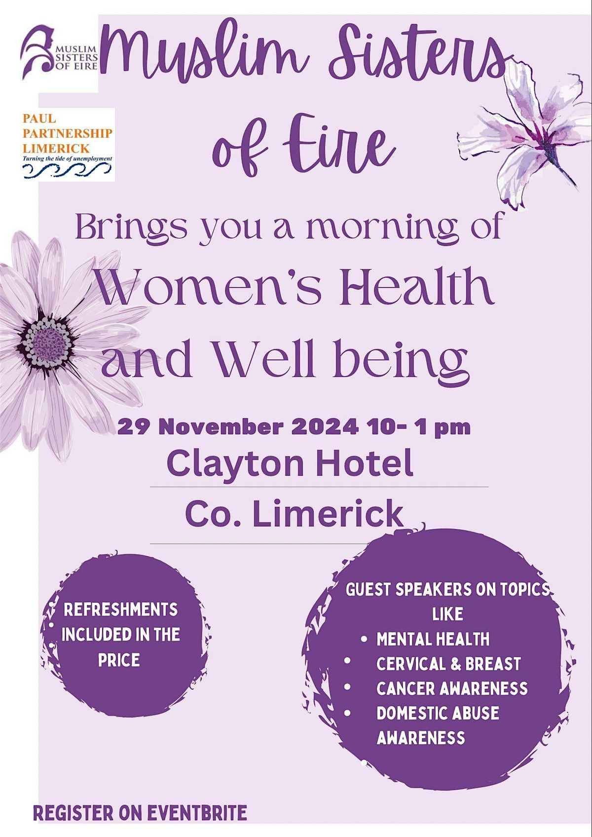 Breast and Cervical Cancer and Domestic Violence Awareness morning