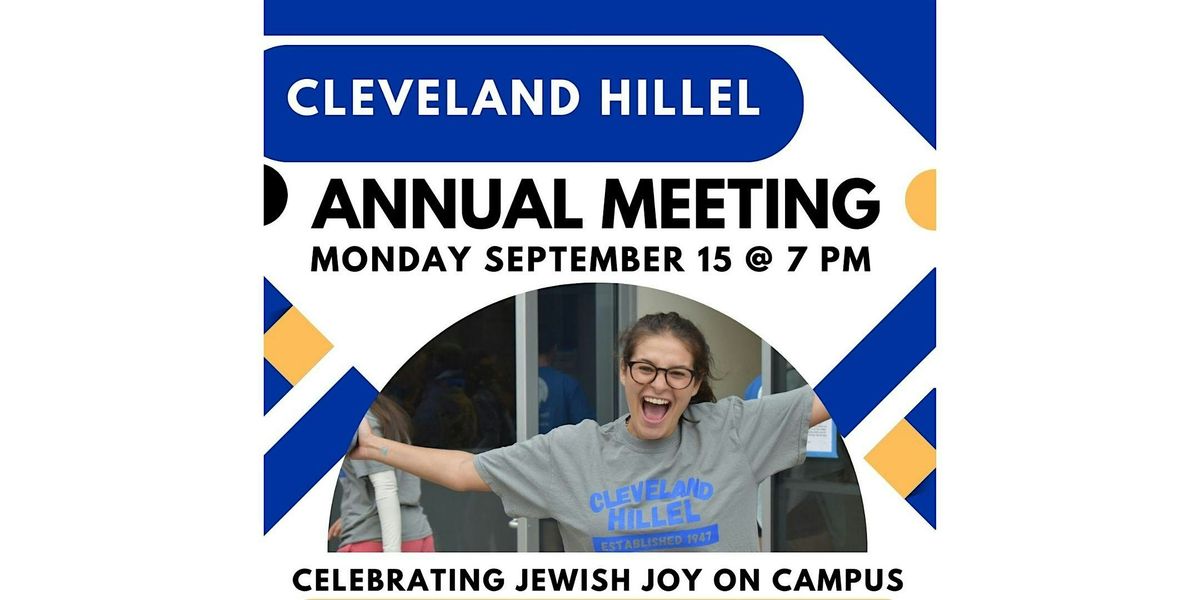 Cleveland Hillel 2025 Annual Meeting