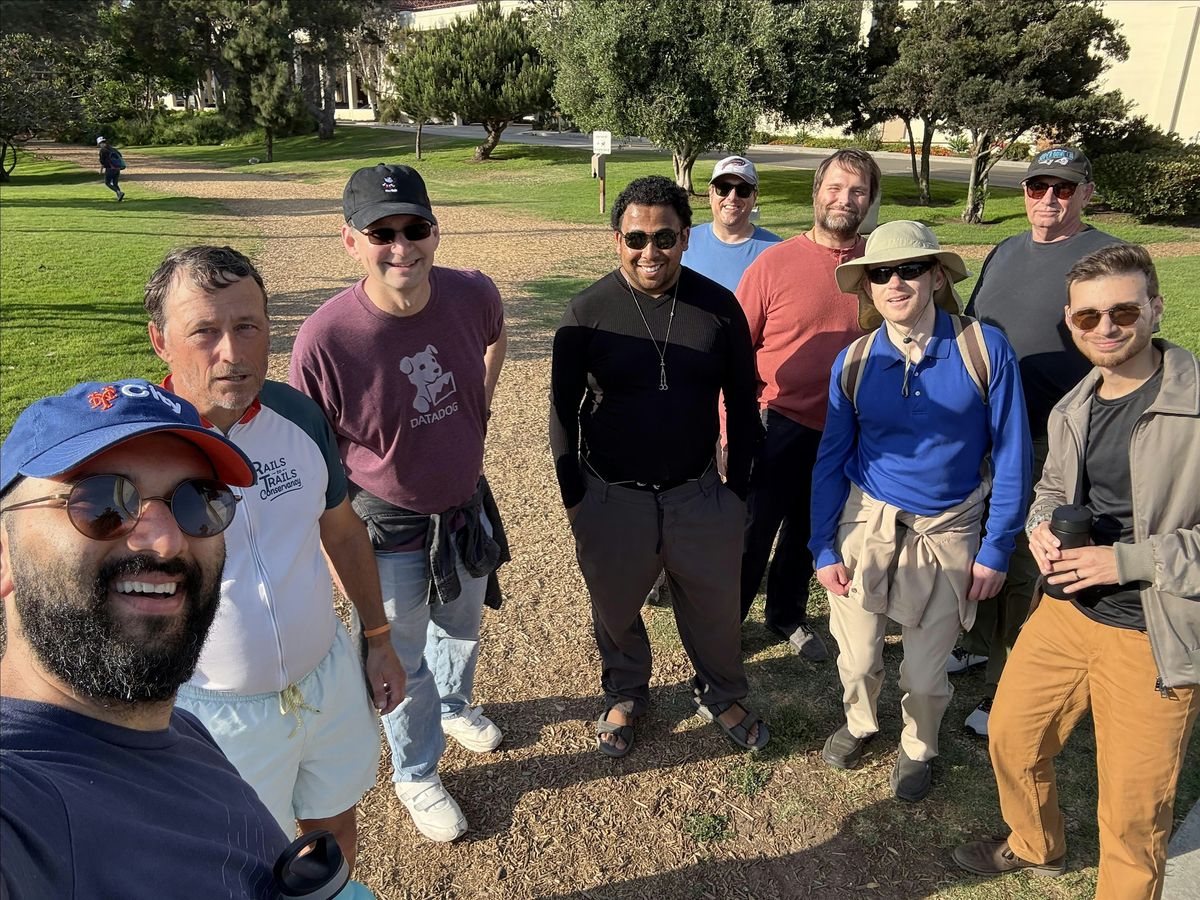 MenWalking, Talking - Los Angeles