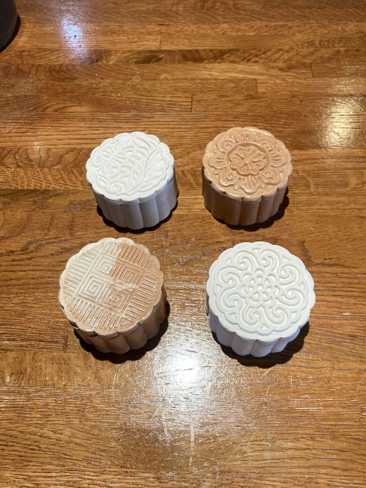 Clay Mooncake Trinket Boxes