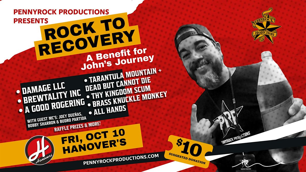 Rock to Recovery Benefit Live Music Show @ Hanovers Pflugerville
