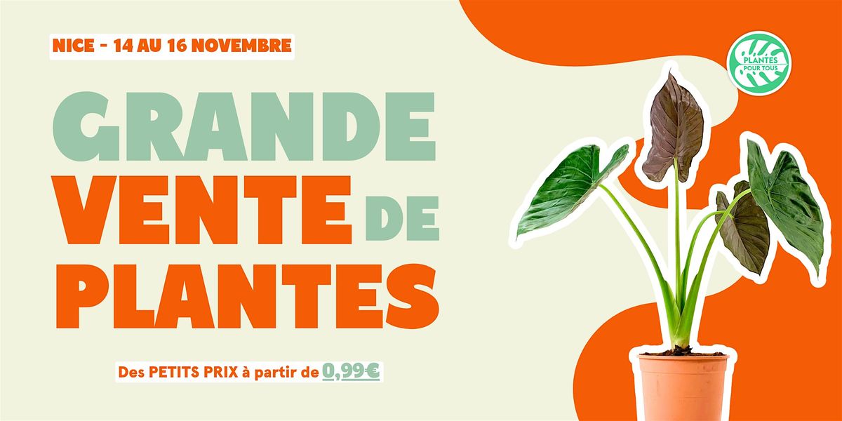 Grande Vente de Plantes Nice