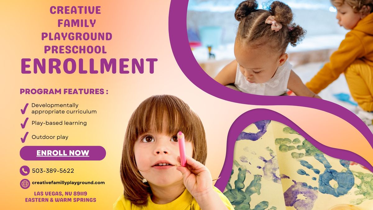 Enroll Now at Creative Family Playground