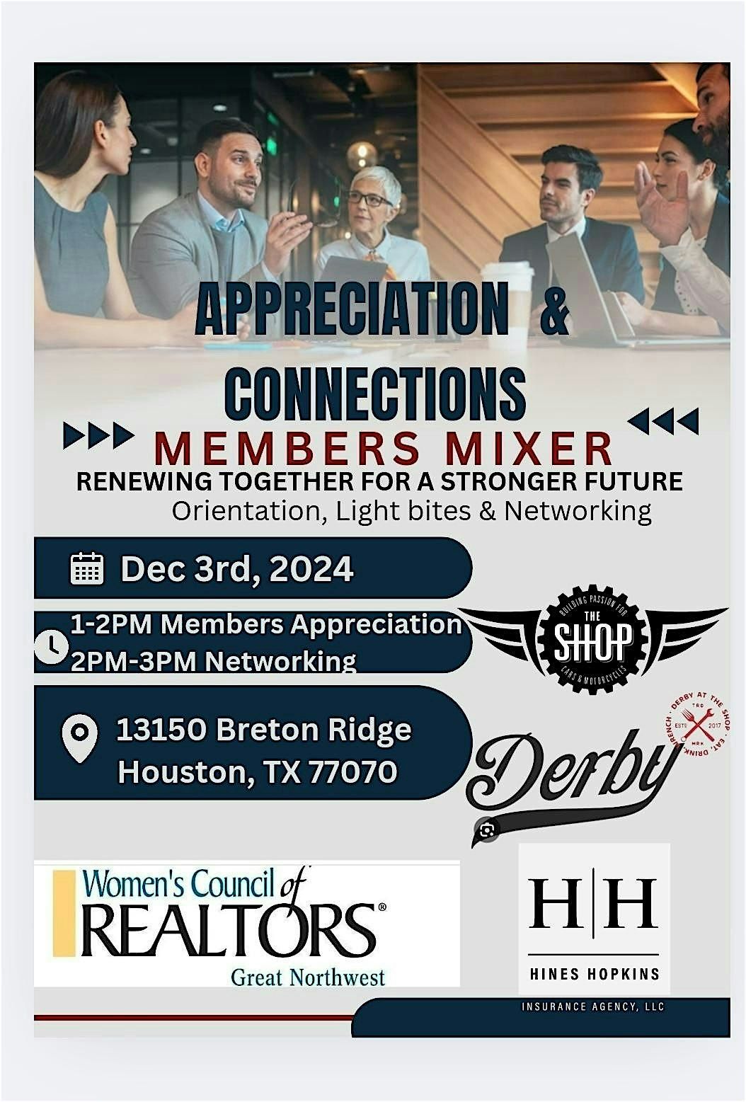 Appreciation & Connections Members Mixer