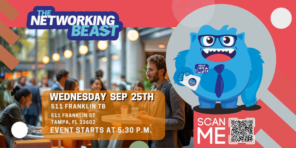 Networking Event & Business Card Exchange by The Networking Beast (TAMPA)