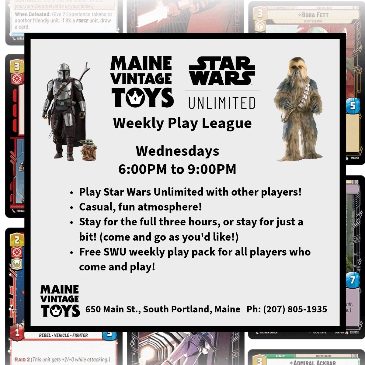 Star Wars Unlimited Weekly Play League