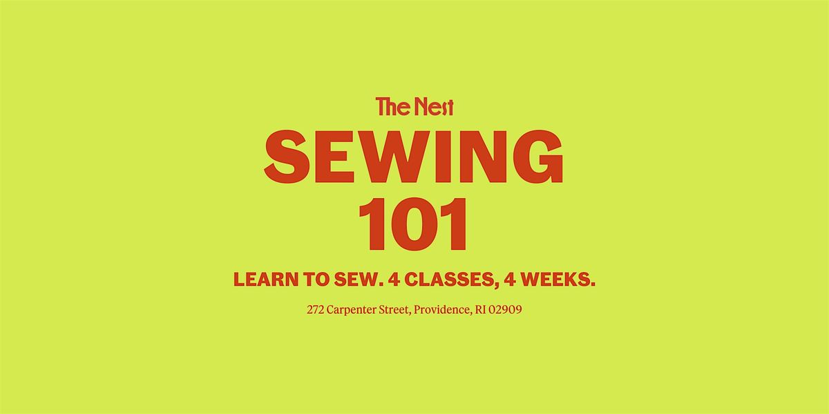 Sewing 101 Course \u2014 Learn to Sew (April 2025)