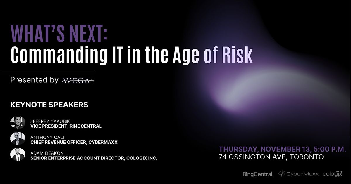 WHAT'S NEXT: Commanding IT in the Age of Risk