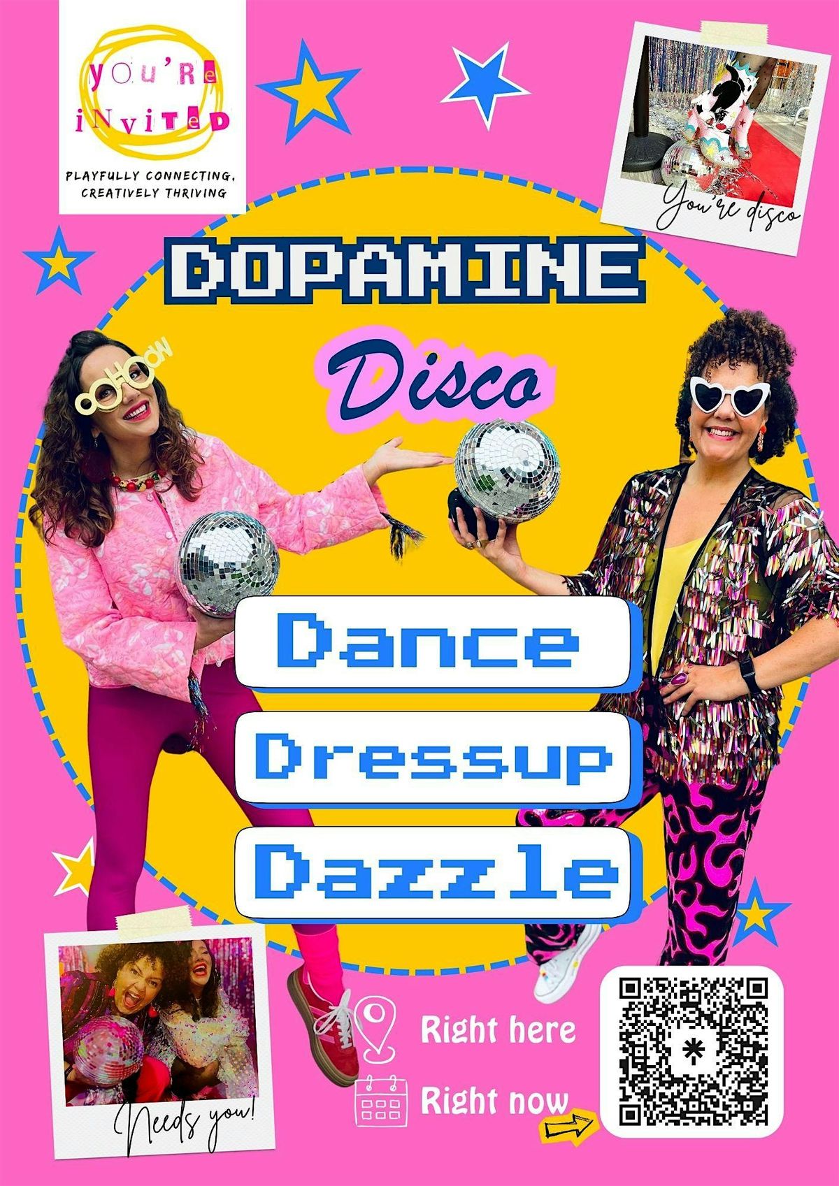 Dopamine Disco; You're Invited-Relaxed Performance