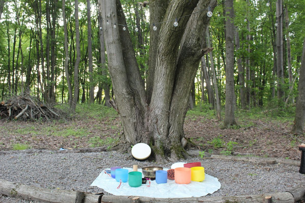 Sound Bath Meditation In Nature