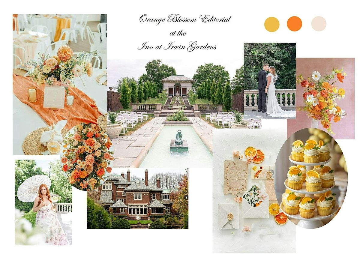 Orange Blossom Editorial at The Inn at Irwin Gardens