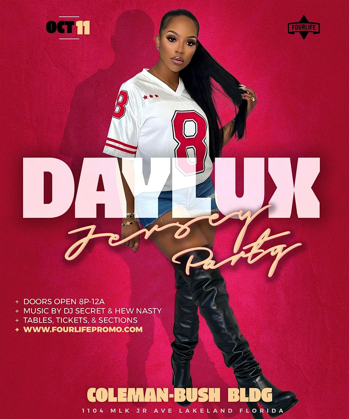 DAYLUX "Jersey  Party" - Your Best Friend's Favorite Party!