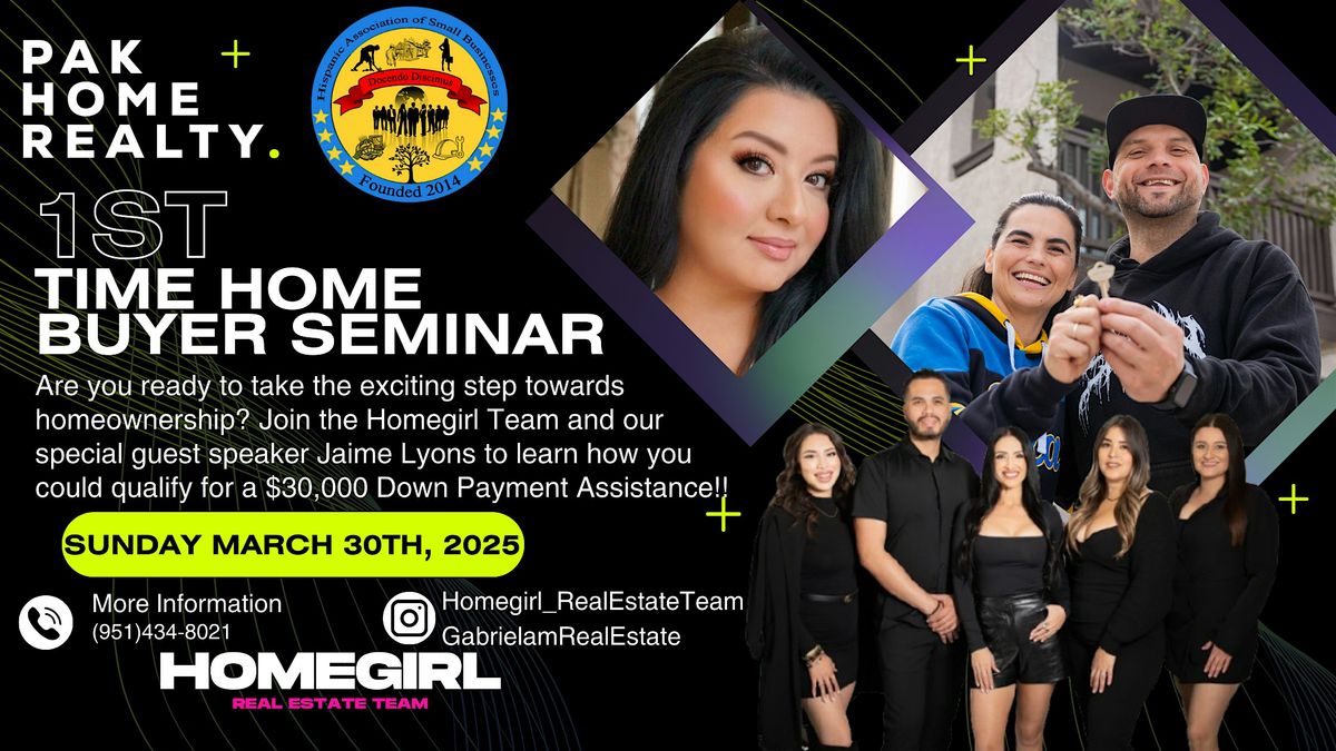 1st Time Home Buyer Seminar