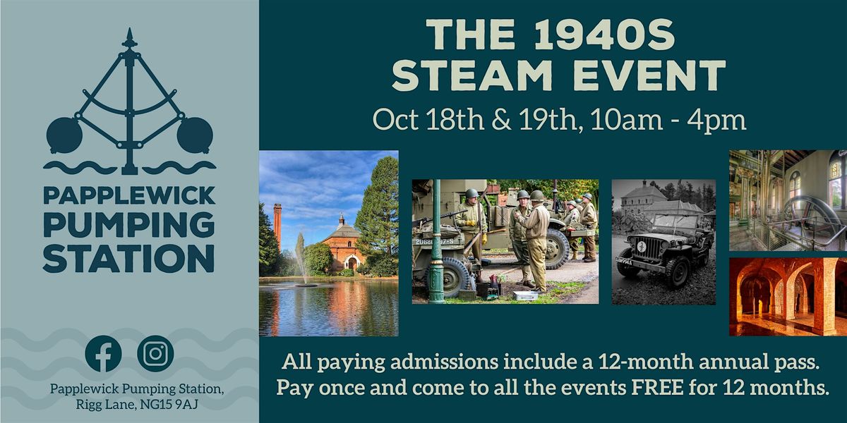 1940s Steam Event at Papplewick Pumping Station