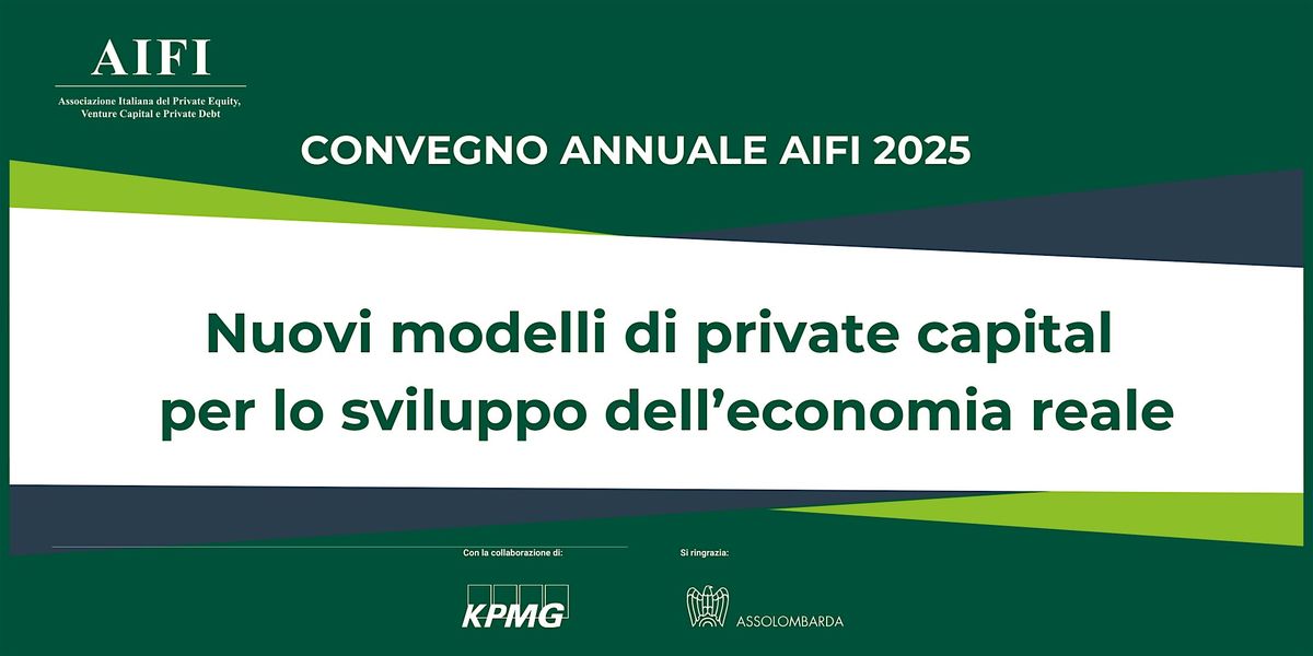 Convegno Annuale AIFI 2025