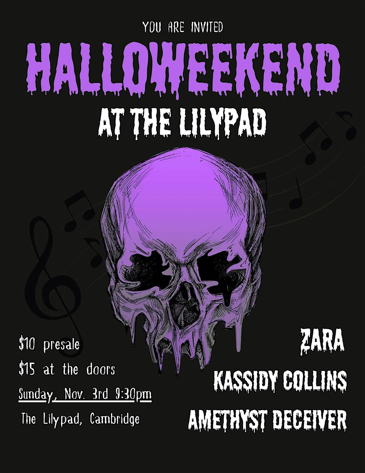 HALLOWEEKEND AT THE LILYPAD