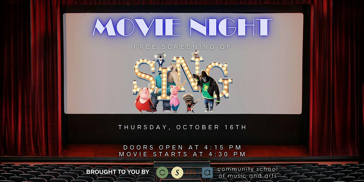 CSMA Movie Night