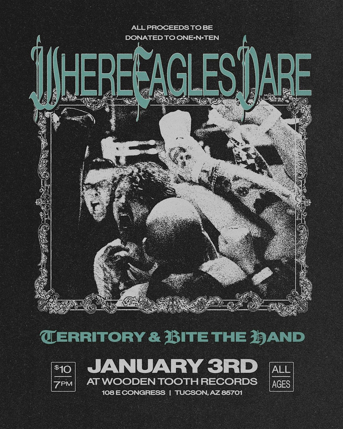 Where Eagles Dare with Territory & Bite The Hand