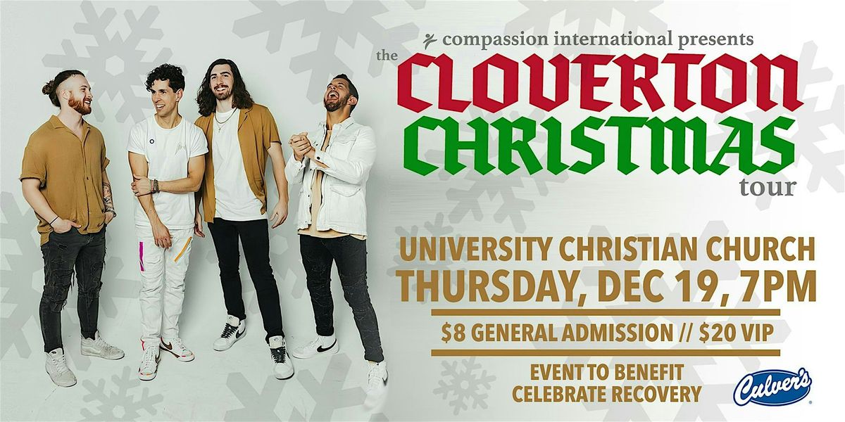 the CLOVERTON CHRISTMAS tour