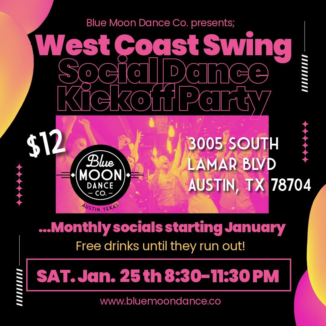 West Coast Swing Kickoff Party