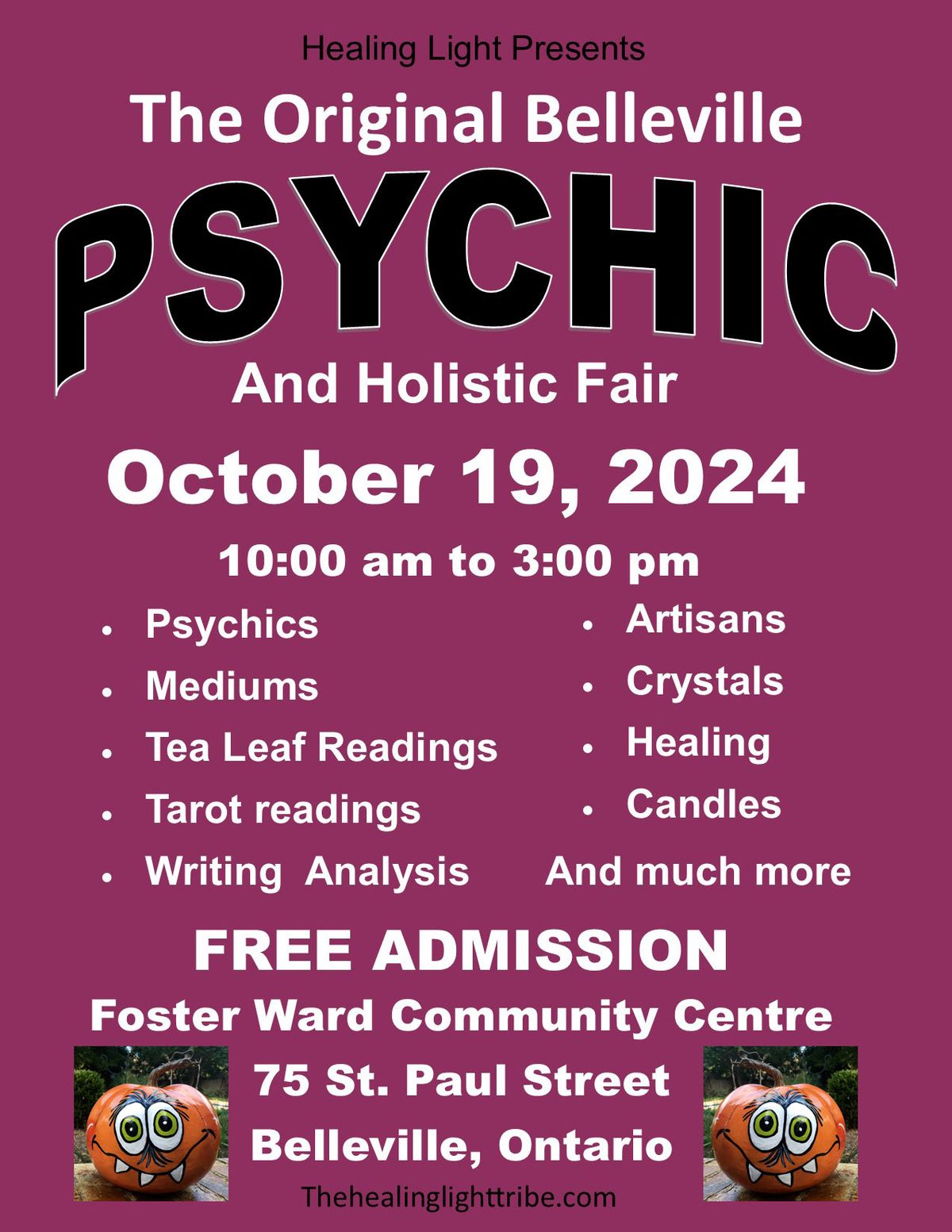 Belleville Psychic and Holistic Fair 