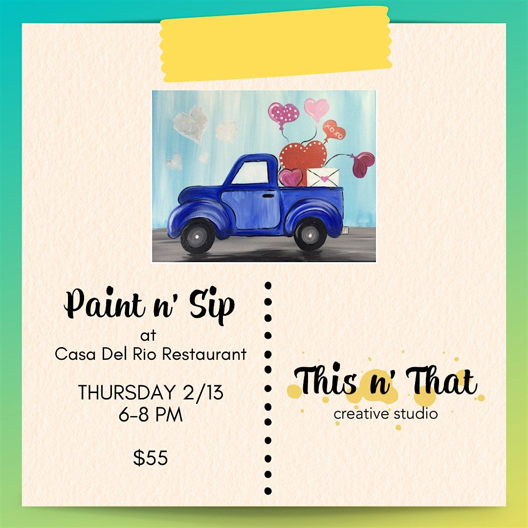 Paint n' Sip with This n' That Creative Studio