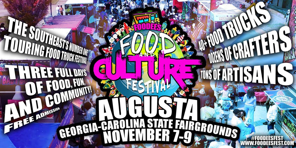 The Georgia Foodees Food and Culture Festival, Augusta, Georgia