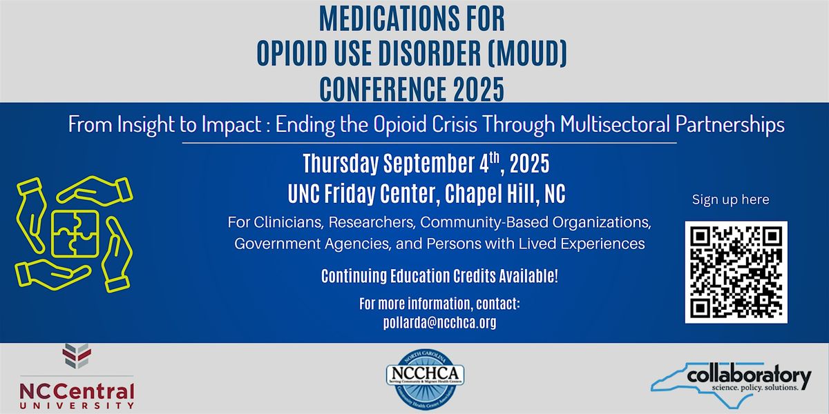 Medic*tion for Opioid Use Disorder Conference  (MOUD)