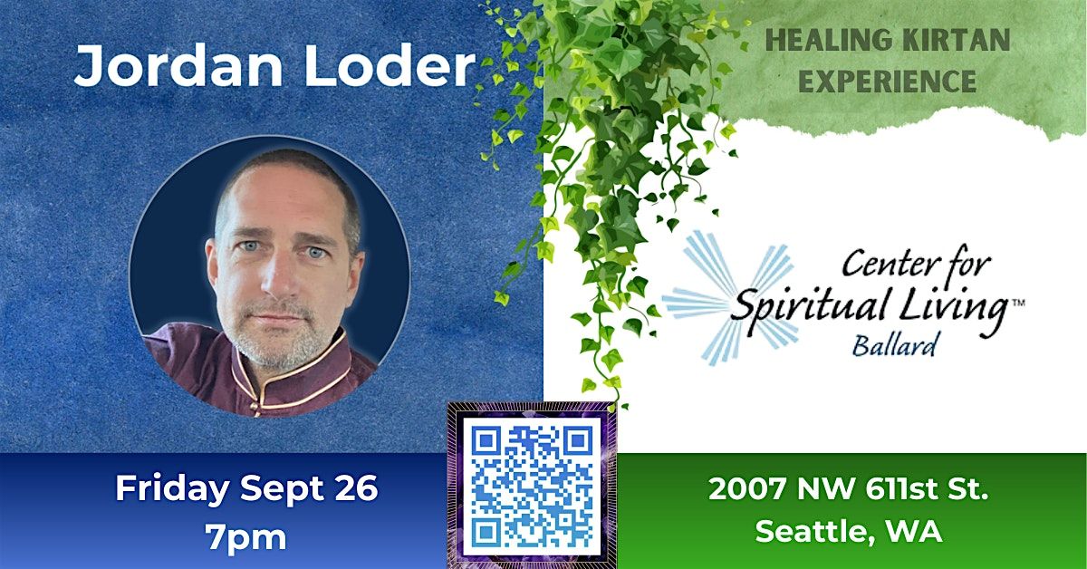 Sacred Kirtan Experience with Jordan Loder