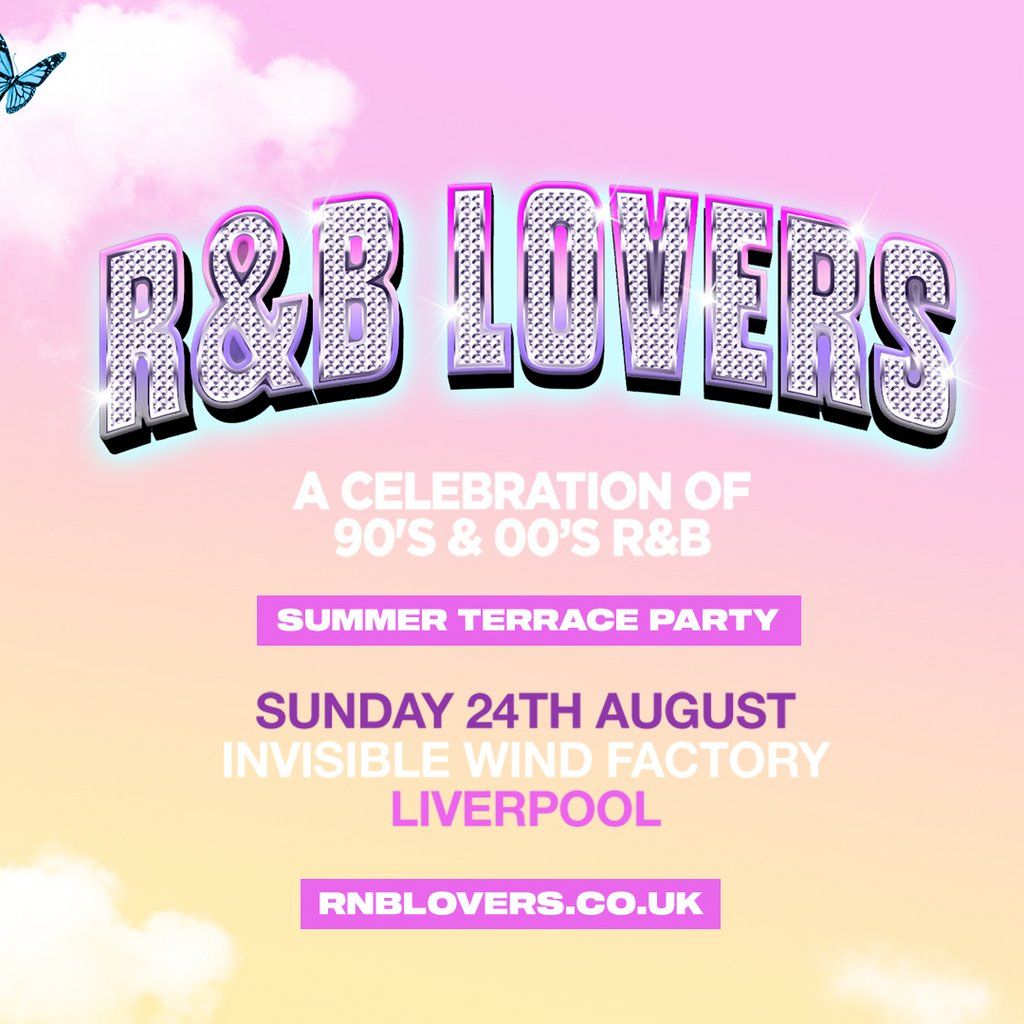 R&B Outdoor Terrace Party - Sunday 24th August - BOX PARK