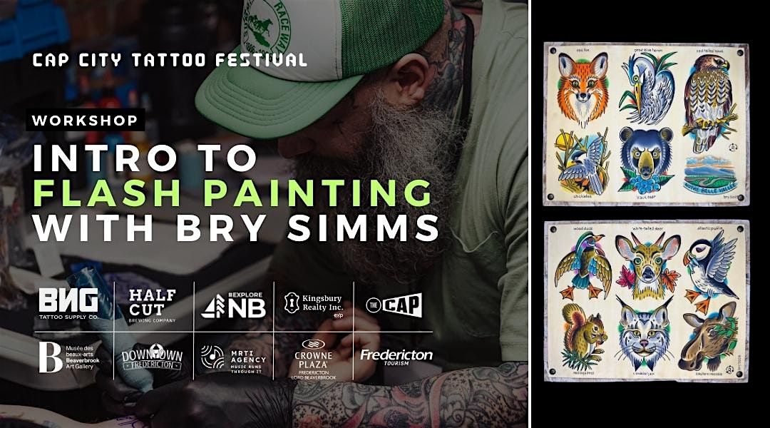 Intro to Flash Painting with Bry Simms (Cap City Tattoo Festival)