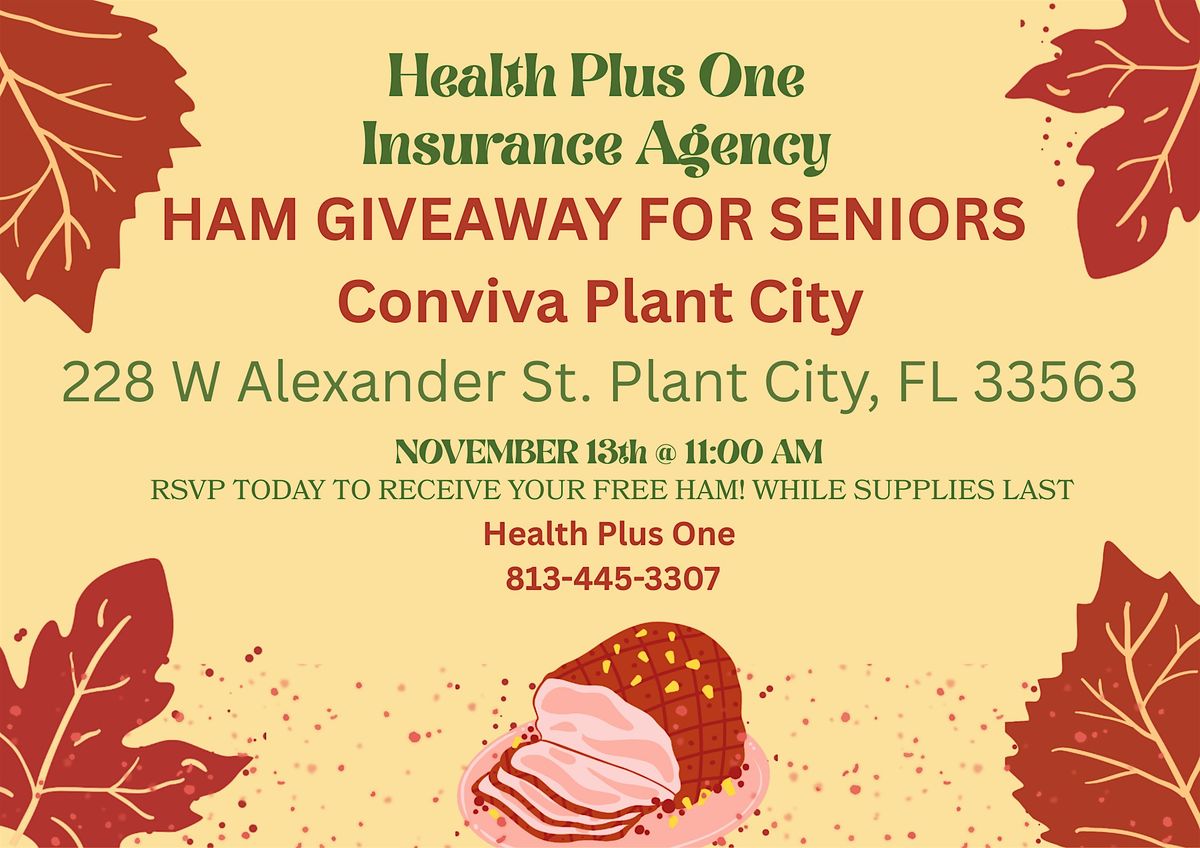 Senior Ham Giveaway-Plant City