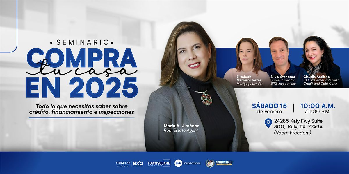 Seminario Compra Tu Casa en 2025.