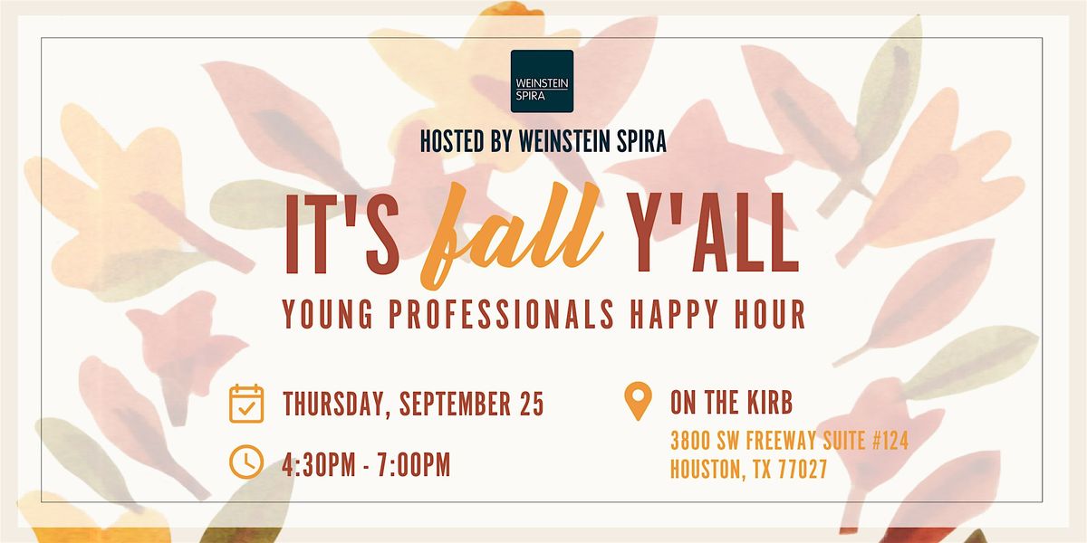 It's Fall Y'all - Young Professionals Happy Hour