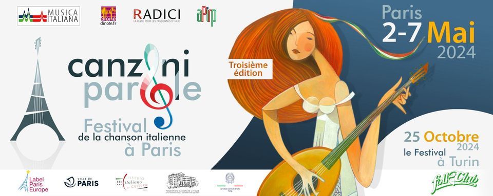 Canzoni e Parole - Festival de la chanson italienne \u00e0 Paris