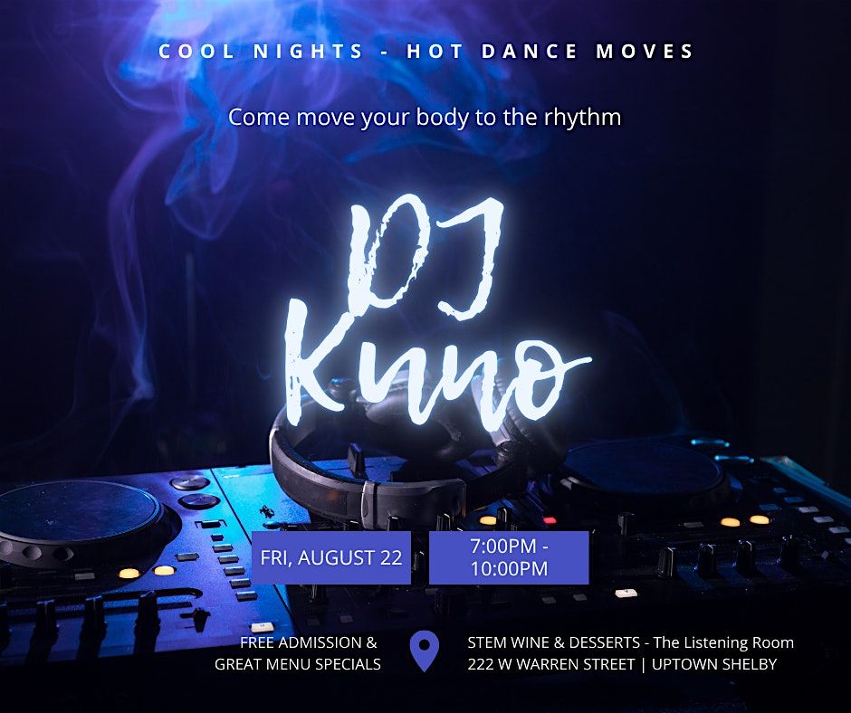 Friday Dance Night w\/DJ Kuno
