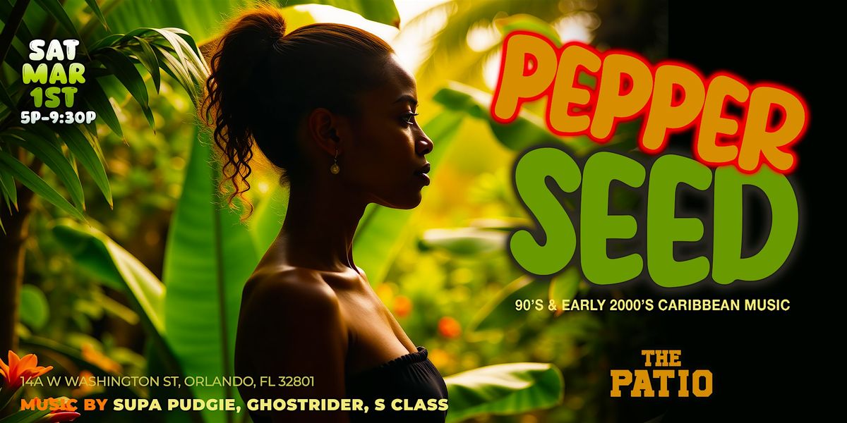 Pepperseed - A 90s and Early 00s Caribbean Day Party