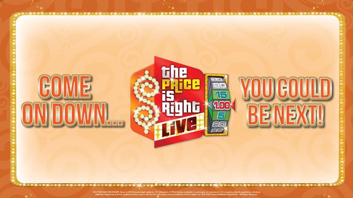 THE PRICE IS RIGHT LIVE