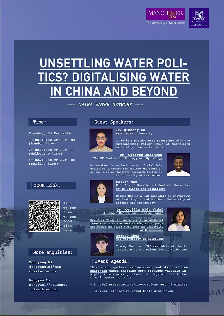 Unsettling Water Politics? Digitalising Water in China and Beyond