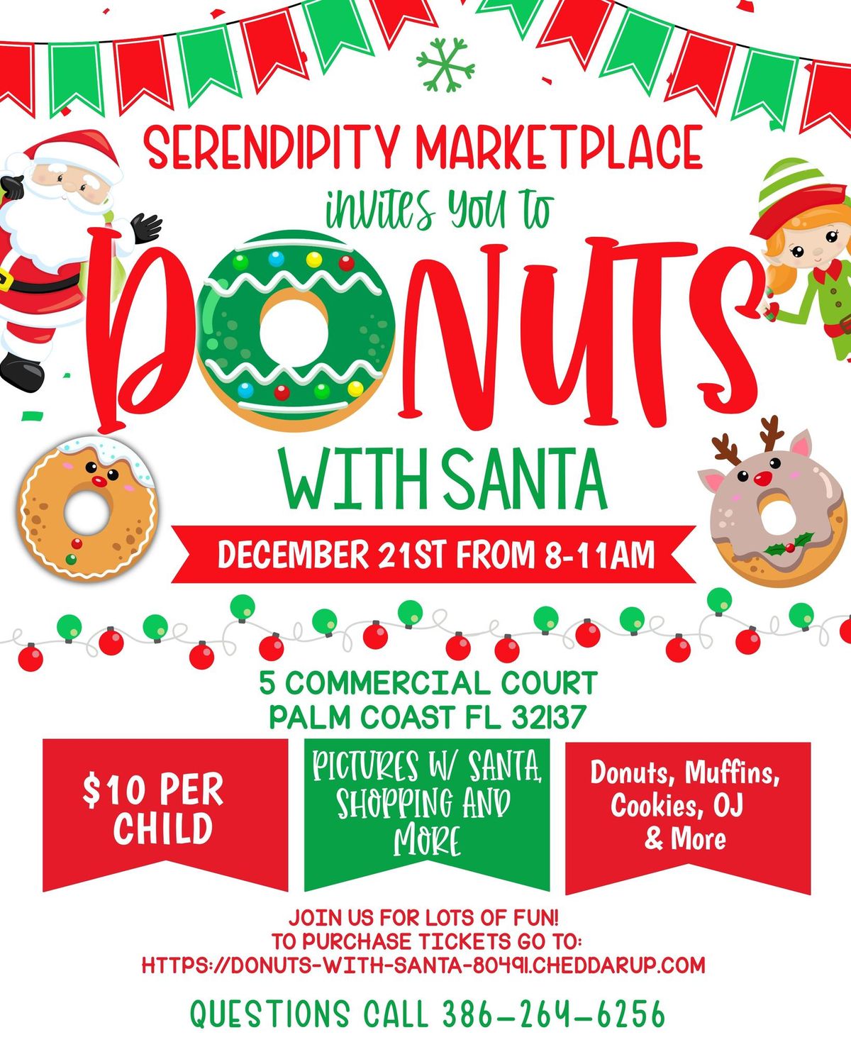 Donuts with Santa