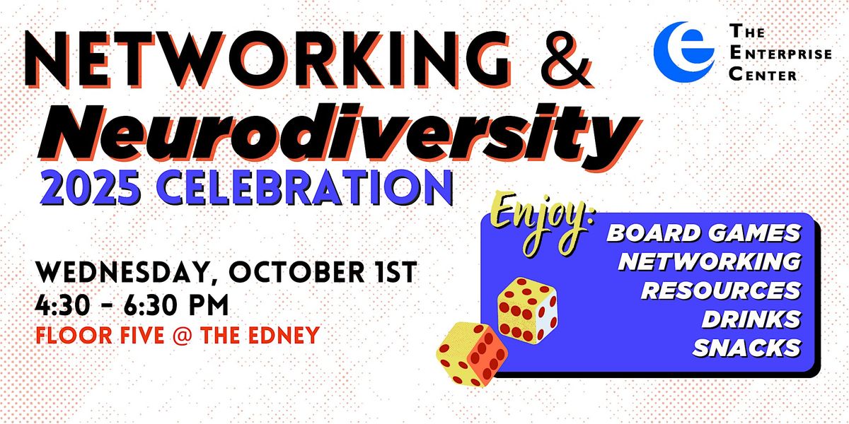 Networking & Neurodiversity Happy Hour: 2025 Celebration