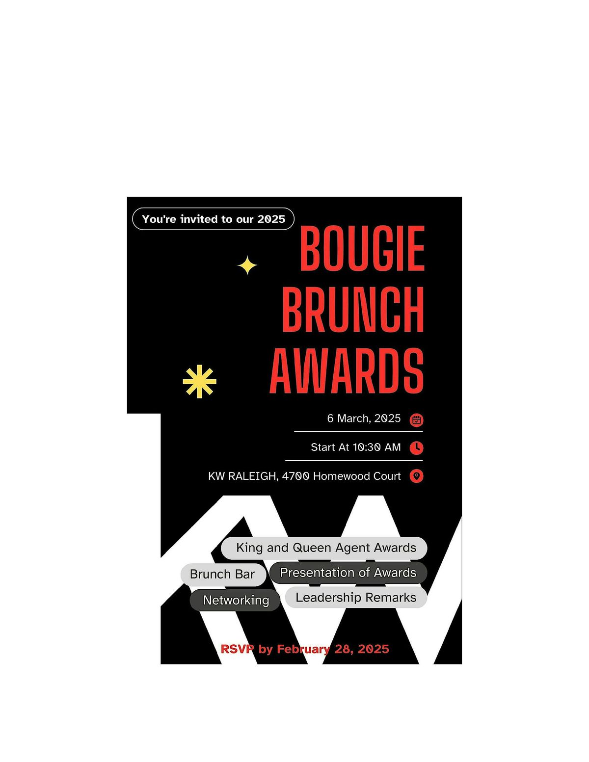 Bougie Brunch Awards