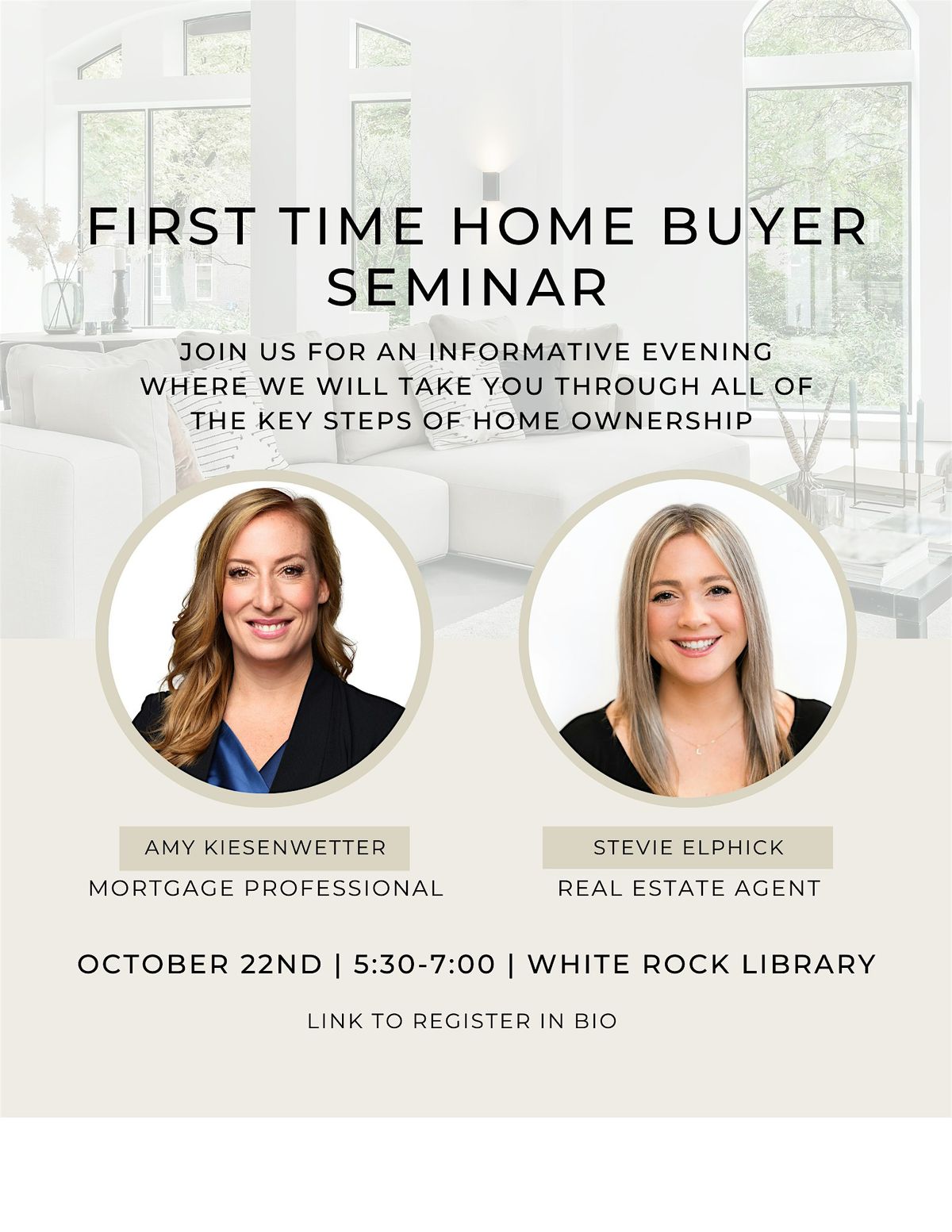 First Time Home Buyer Seminar