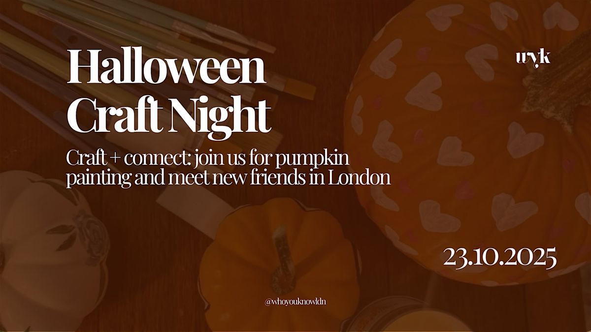 Halloween Craft Night
