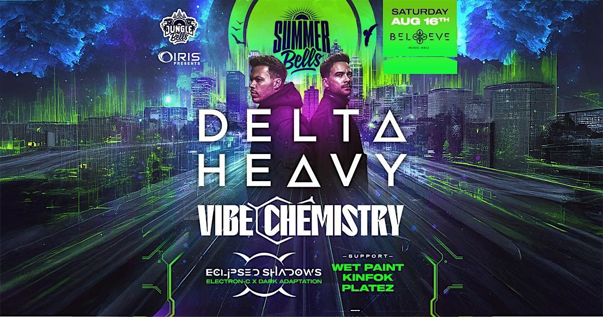 Jungle Bells X Iris Presents: Delta Heavy @ Wish Lounge | Sat, Aug 16th!