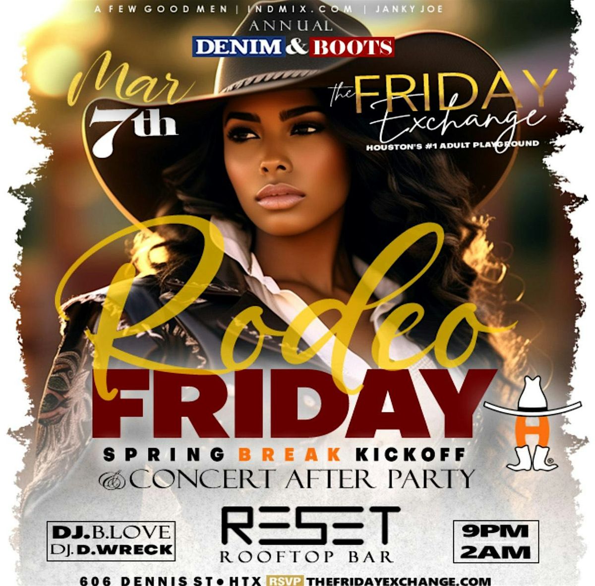 The FRIDAY EXCHANGE at RESET ROOFTOP